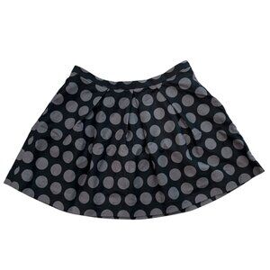 Gap Designed & Crafted Polka‎ Dot Pleated Skirt Size 10 Retro Mini